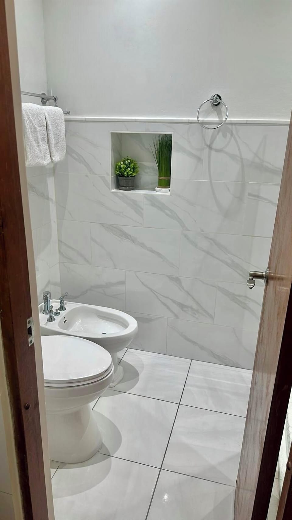 Remodeled floors and shower.