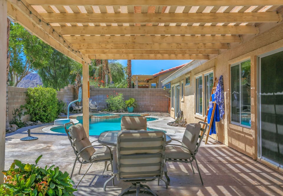 Shaded Patio Dining