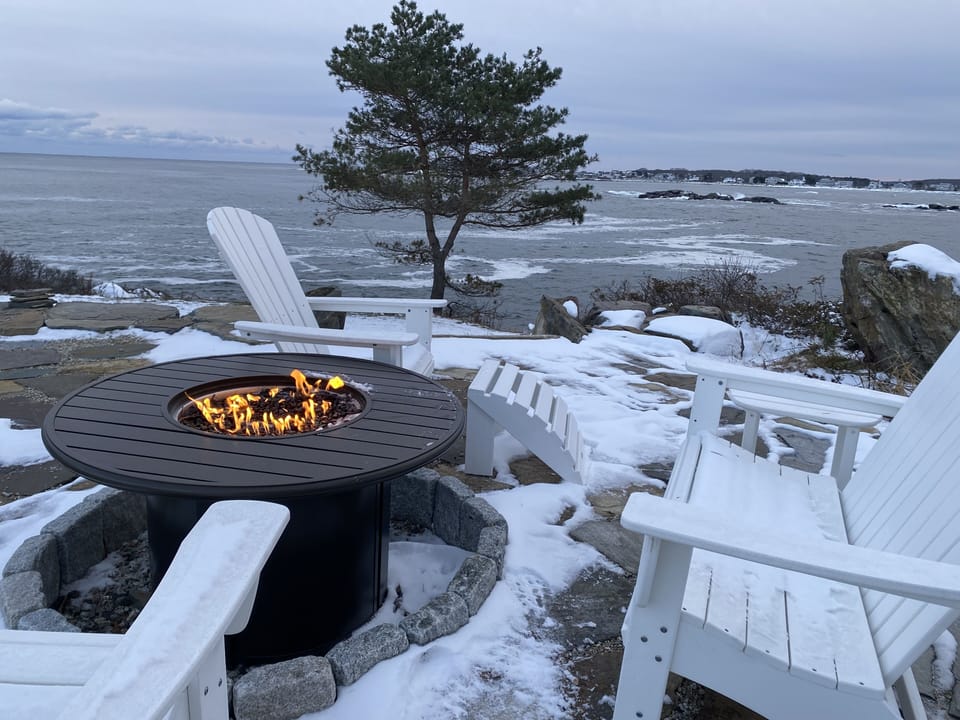 New Years by the fire!