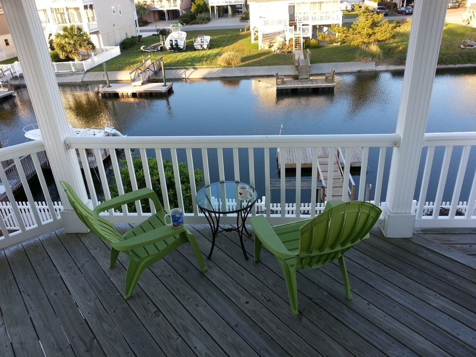 Private balcony from Master Suite #2 located on 3rd floor