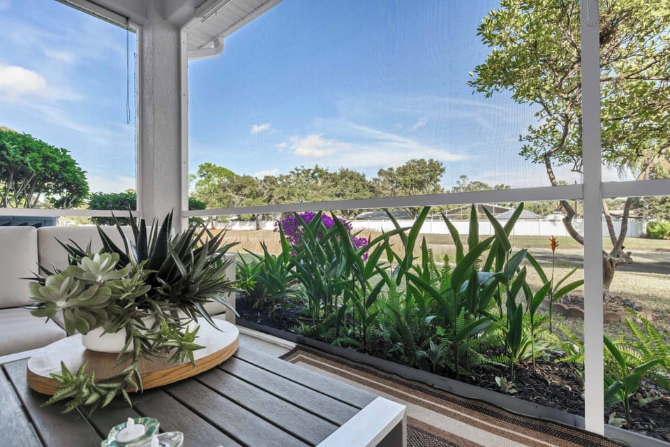 Outdoor sitting area