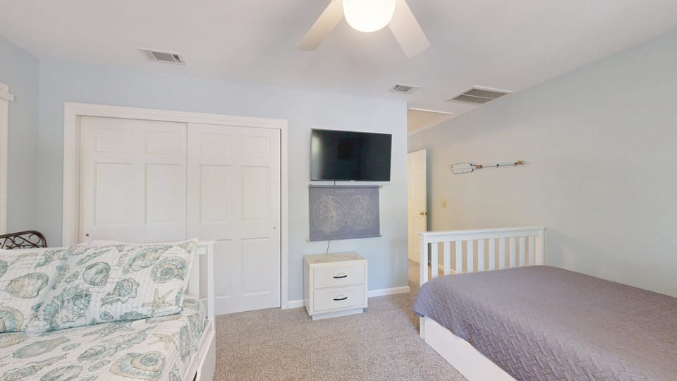 Guest Bedroom with HDTV