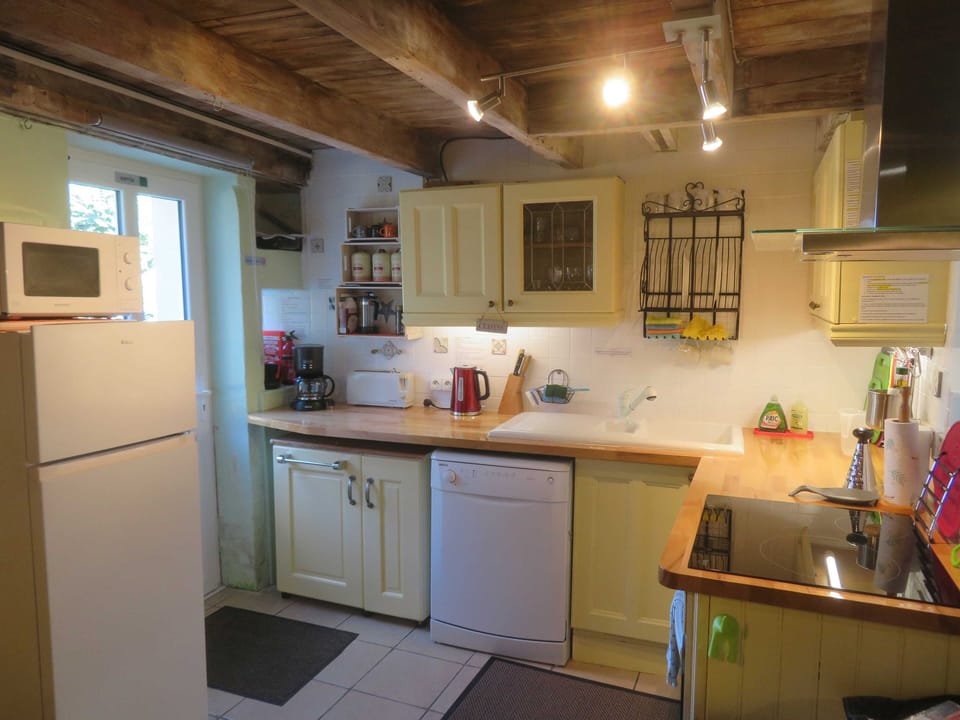 A new fridge freezer in the Kitchen.