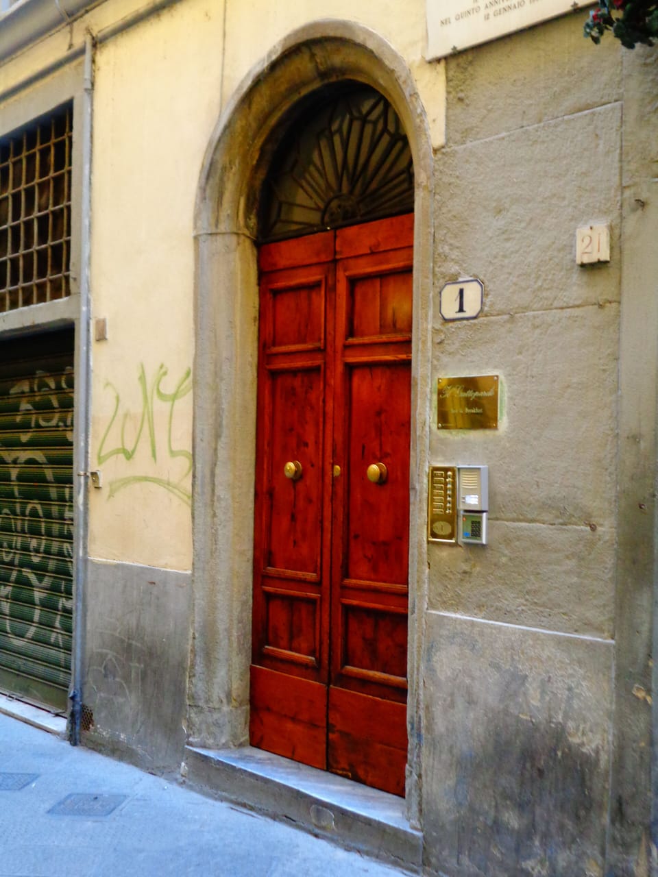 Exterior detail
