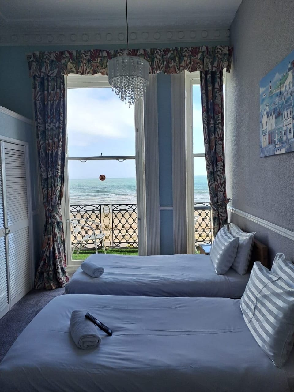 Superior Twin Room, Ensuite, Sea View (Balcony-Room 19)