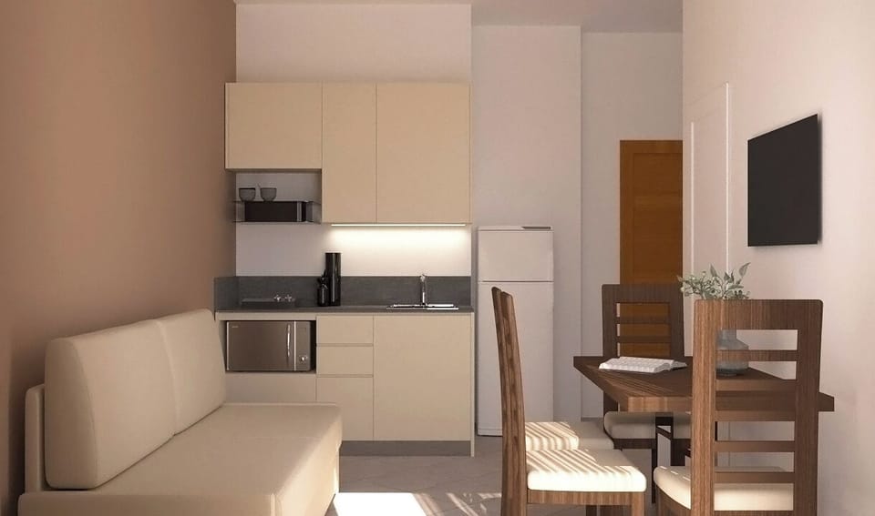 Apartment | Hypo-allergenic bedding, minibar, in-room safe, free WiFi