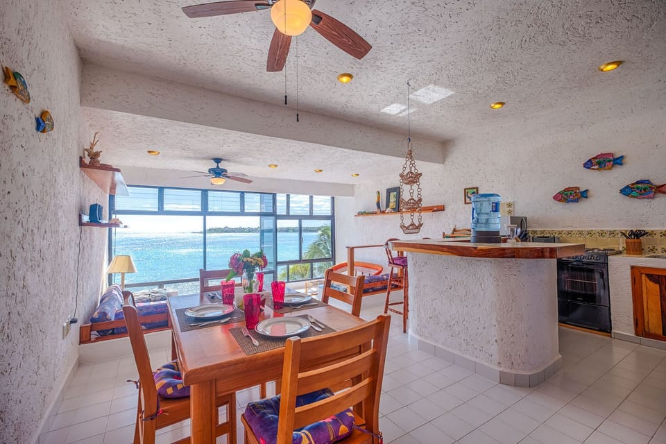 Dining Area - La Iguana condo 6, 1 Bedroom, Akumal Mexico vacation rental