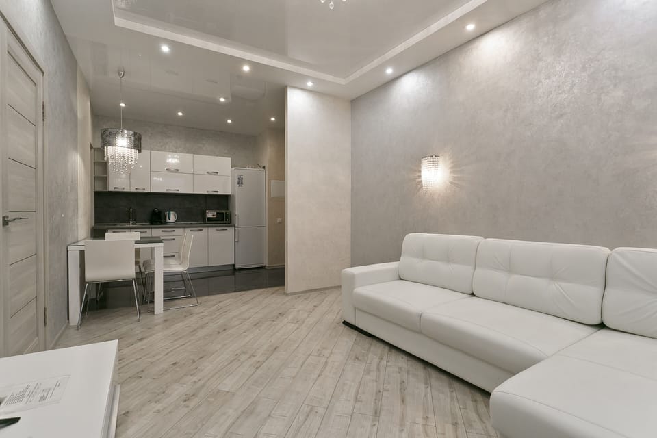Deluxe Apartment (floor 4) | Private kitchen | Coffee/tea maker, full-size fridge, microwave, stovetop