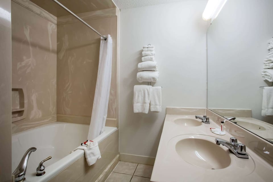 Free toiletries, hair dryer, towels, soap