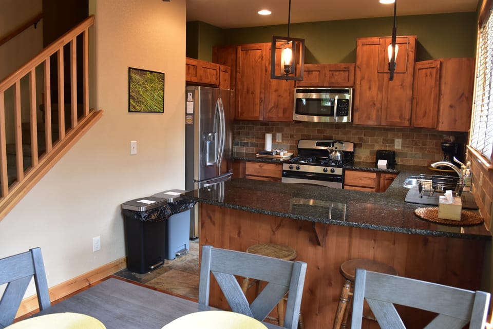Kitchen and Dining Area