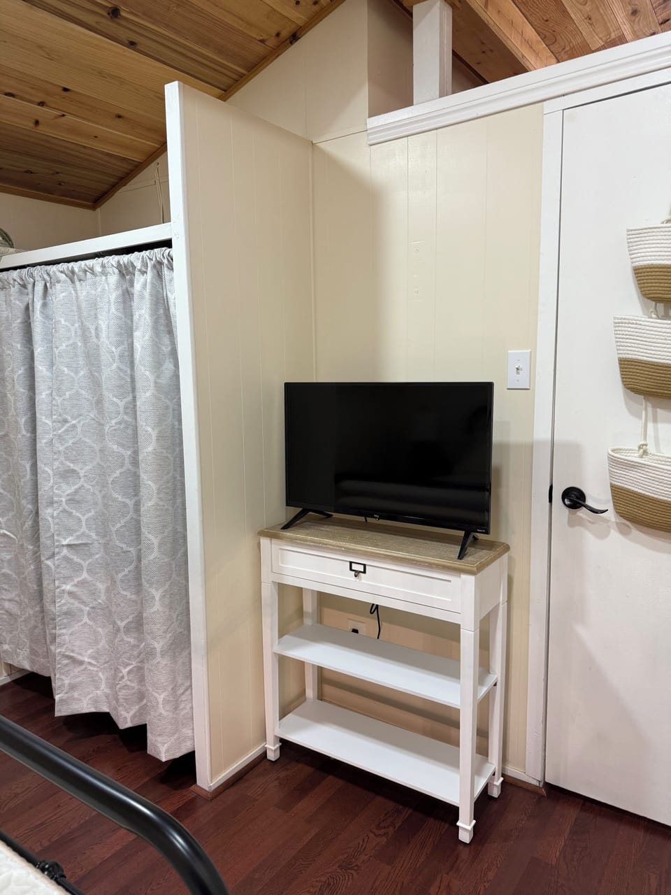 Television in bedroom 