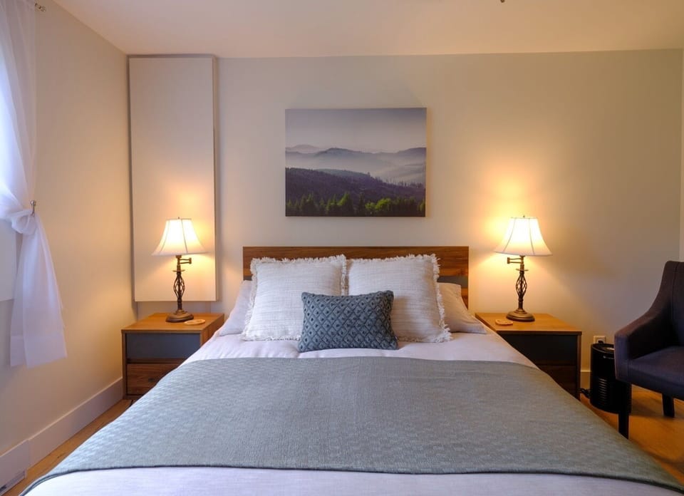 Comfort Double Room, 1 Queen Bed | Premium bedding, Select Comfort beds, individually decorated