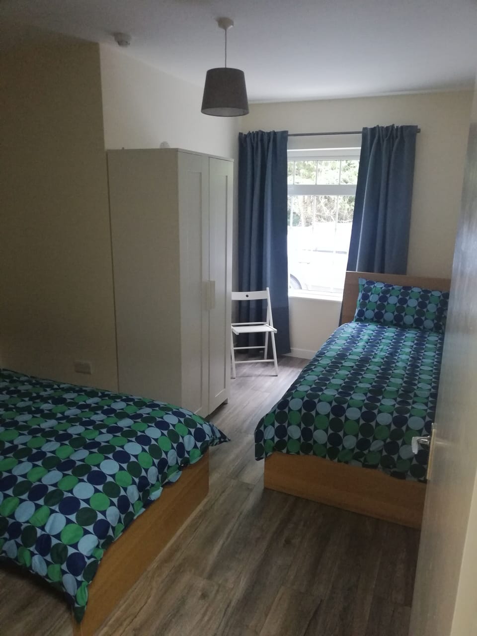 Twin bedroom — two single beds, ideal for children or travelling companions