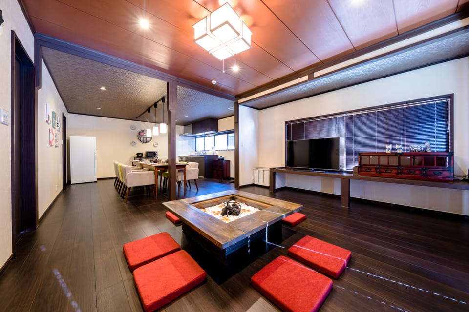 Villa, 5 Bedrooms | Living area | 32-inch flat-screen TV with cable channels, TV