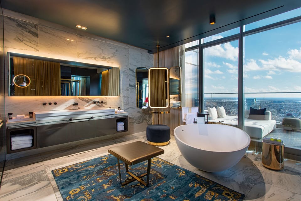 Presidential Suite, 2 Bedrooms, 2 Bathrooms, City View | Premium bedding, pillowtop beds, minibar, in-room safe