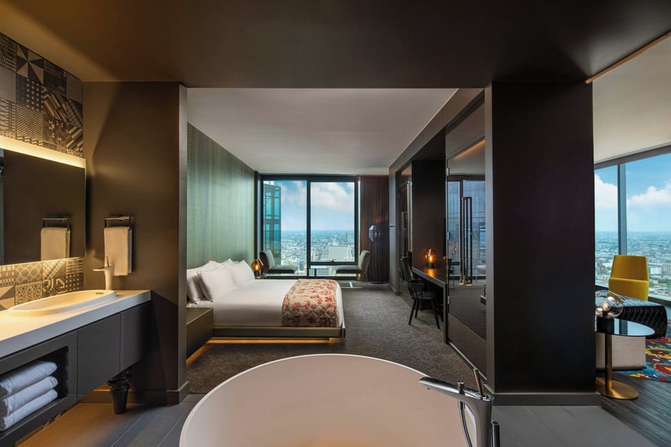 Premium bedding, pillowtop beds, minibar, in-room safe