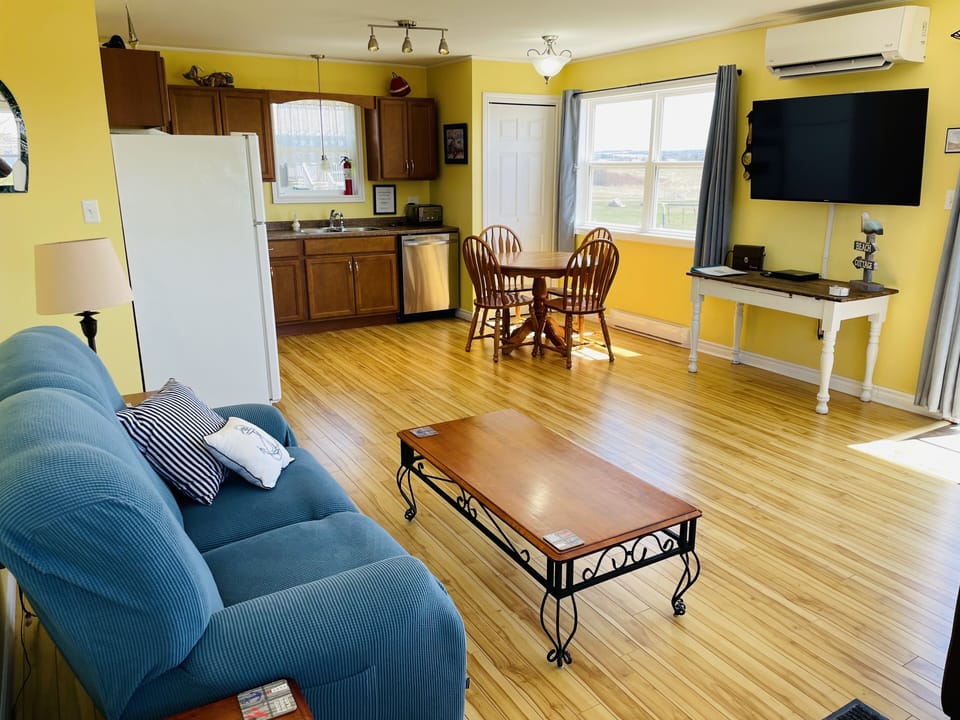 Living room and Kitchen!