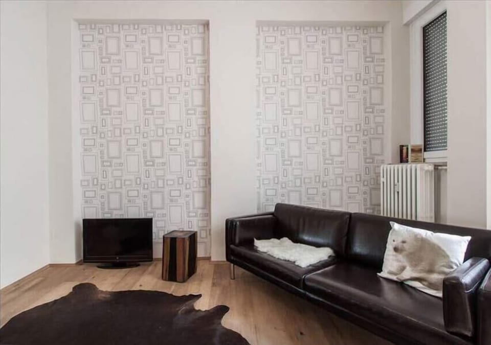 Apartment | Living area | 120-cm LED TV with cable channels, TV