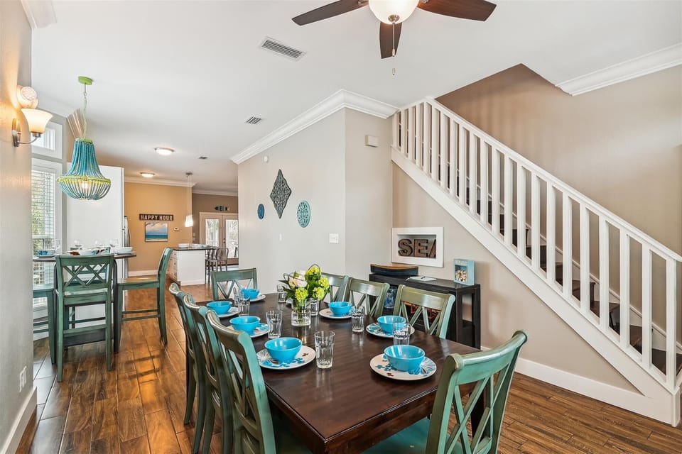 Dining - Two Tables, Offering Seating for 12