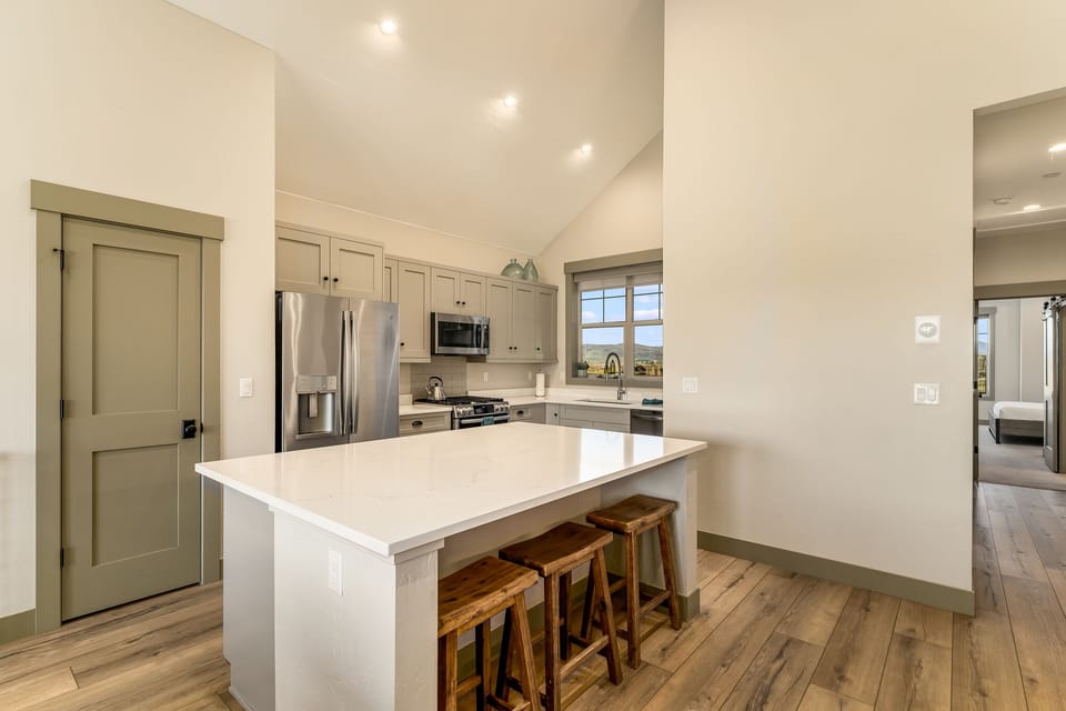 Main floor kitchen