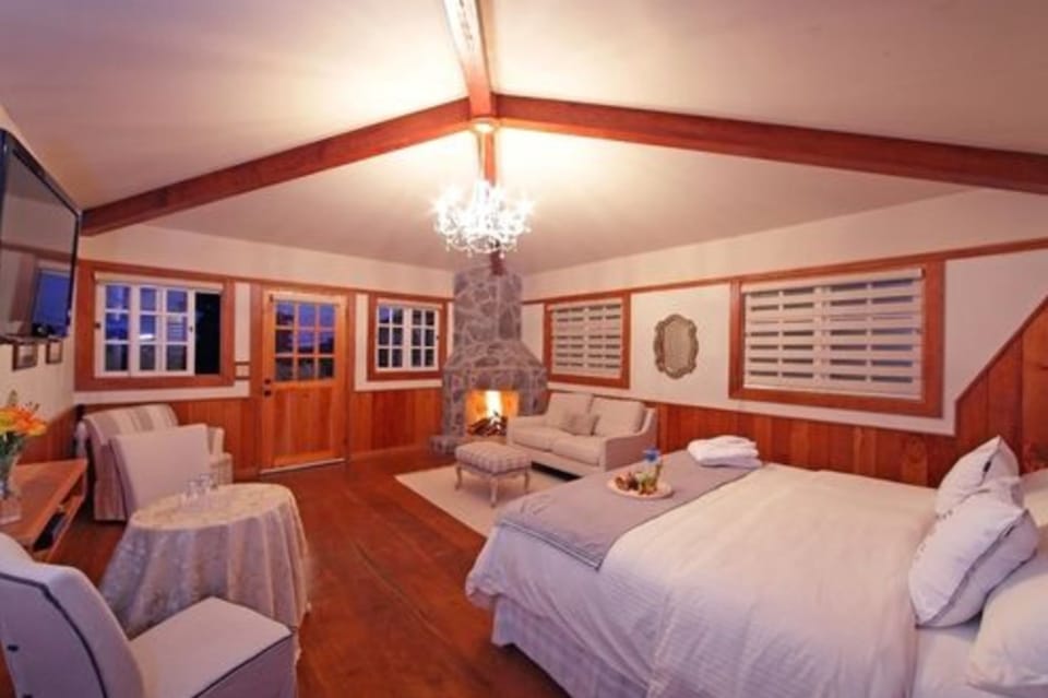 Chimney Suite - King | Living area | 42-inch LCD TV with satellite channels, TV