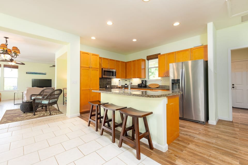 Fully equipped kitchen