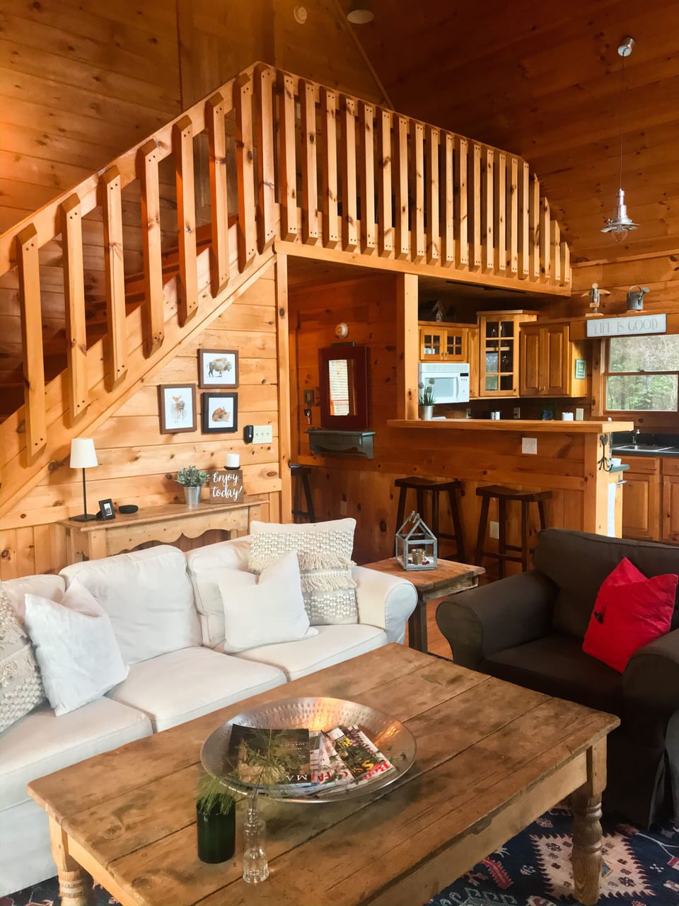 living area main floor