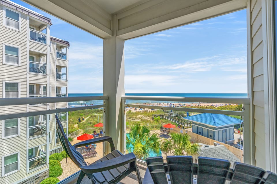 Private Oceanfront Balcony