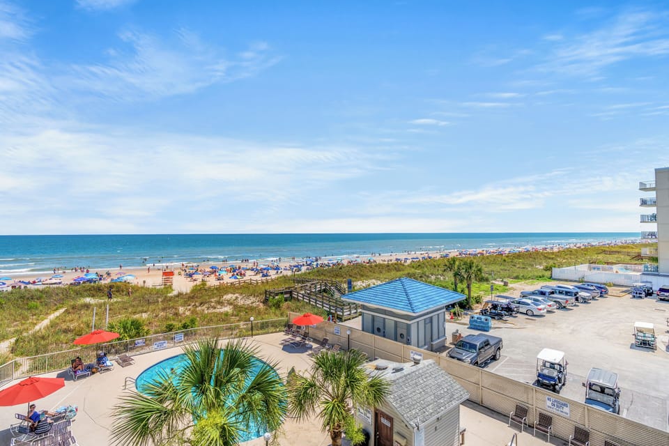 Private Oceanfront Balcony View