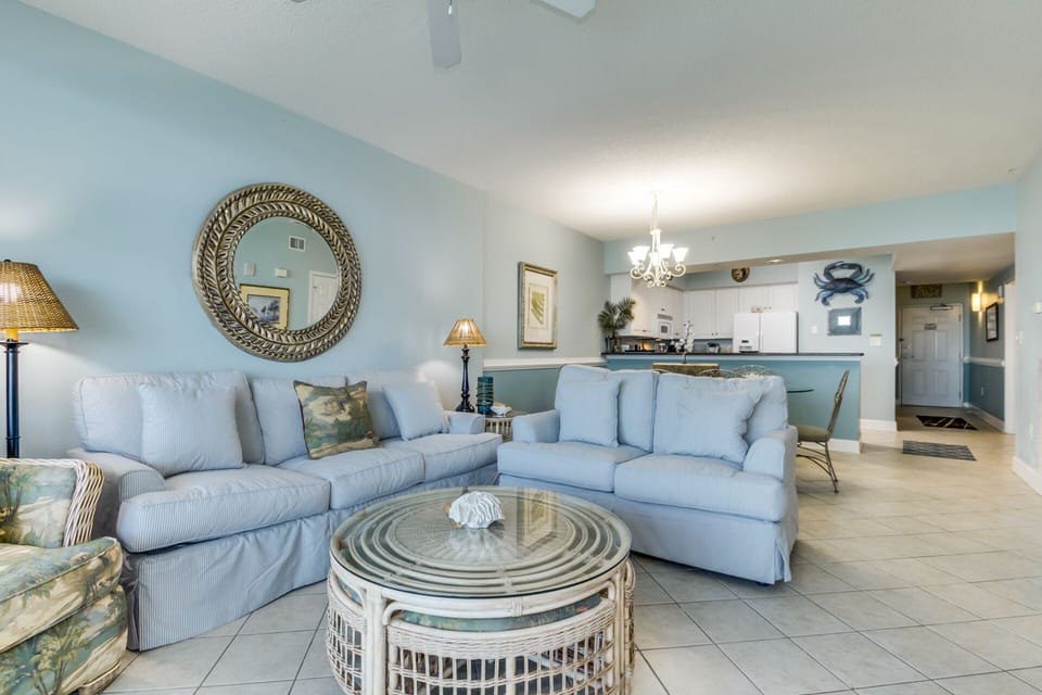 Oceanfront Living Room