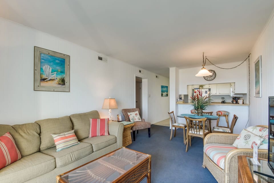 Oceanfront Living Room