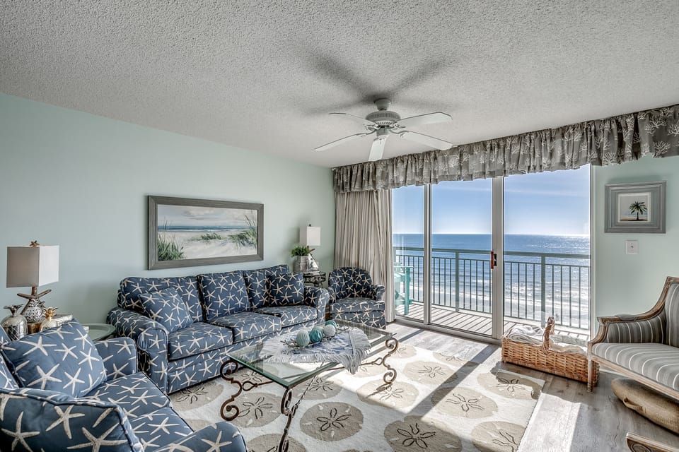 Oceanfront Living Room