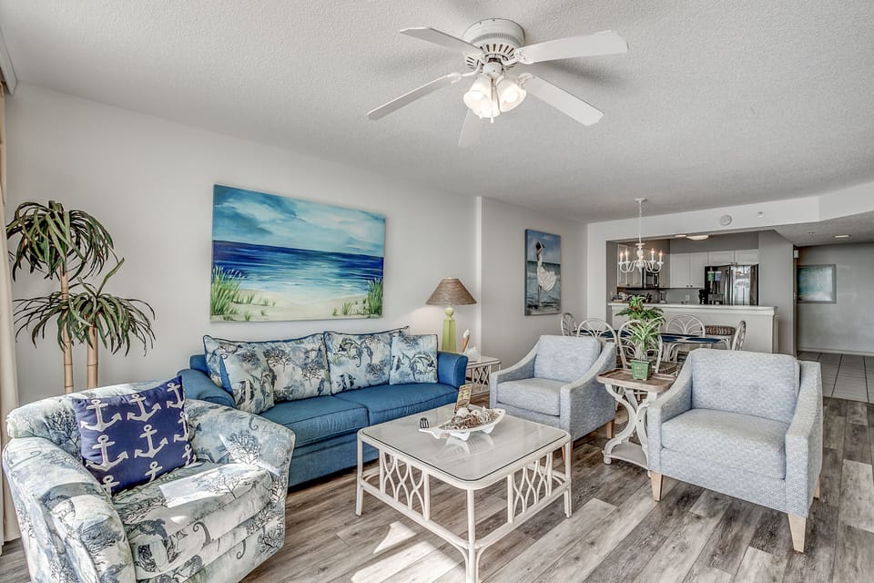 Oceanfront Living Room