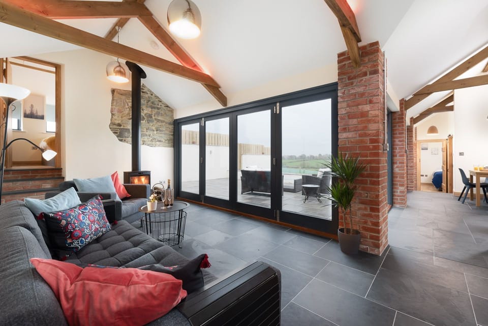 Open plan living space