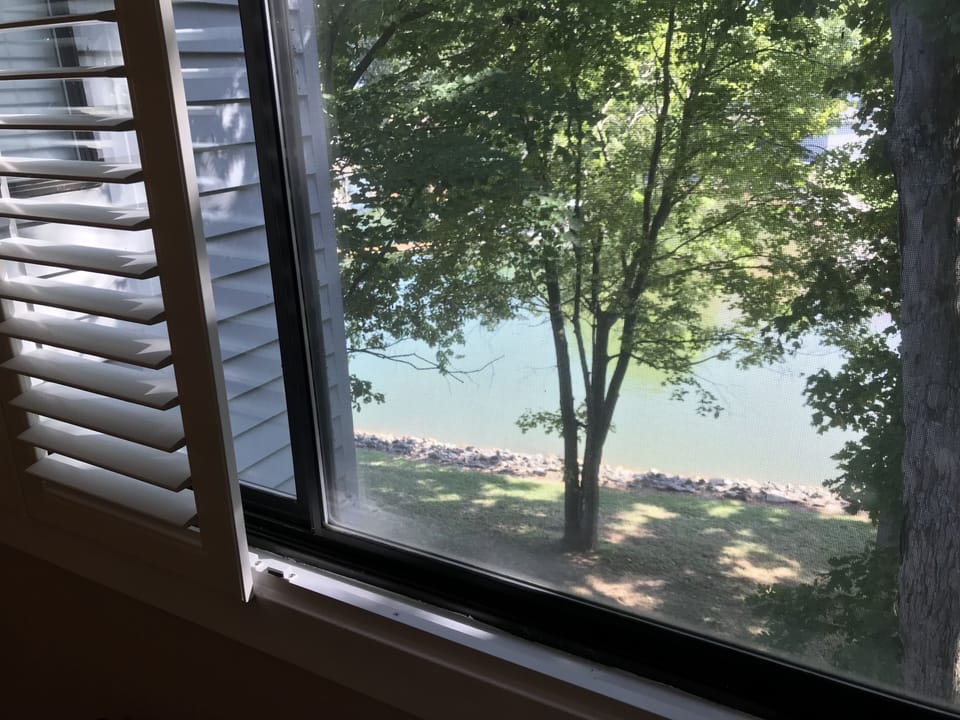 Water Views from the bedroom