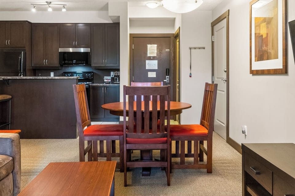 Dining Area. Connecting Door to the Studio Side