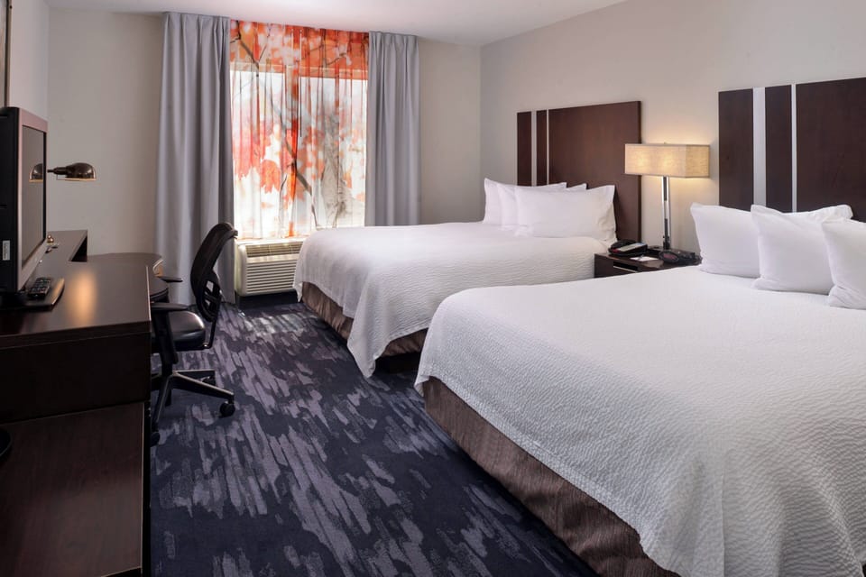 Room, 2 Queen Beds | Premium bedding, in-room safe, desk, iron/ironing board