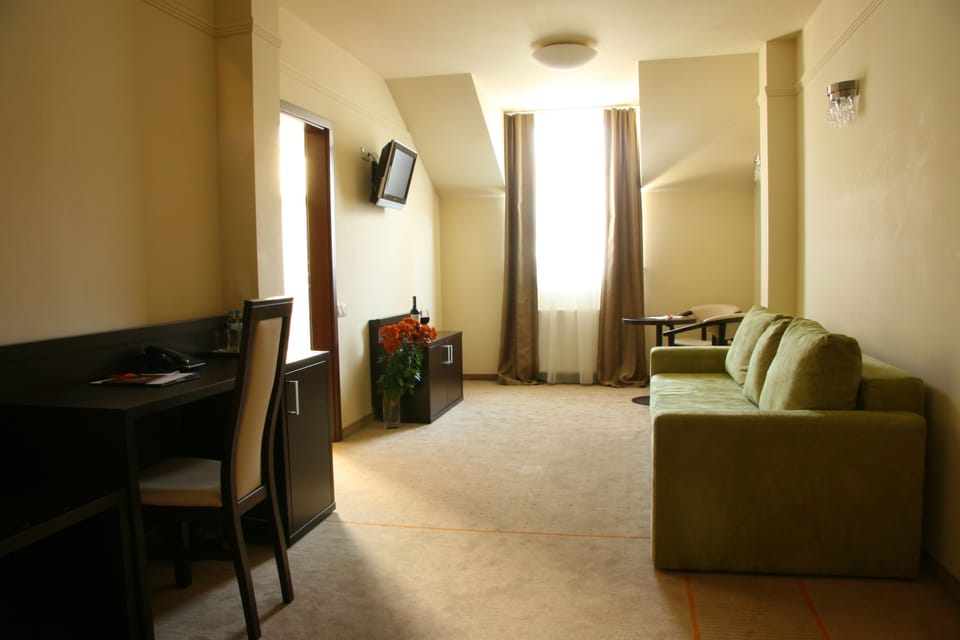 Studio | In-room safe, desk, blackout drapes, iron/ironing board (on request)