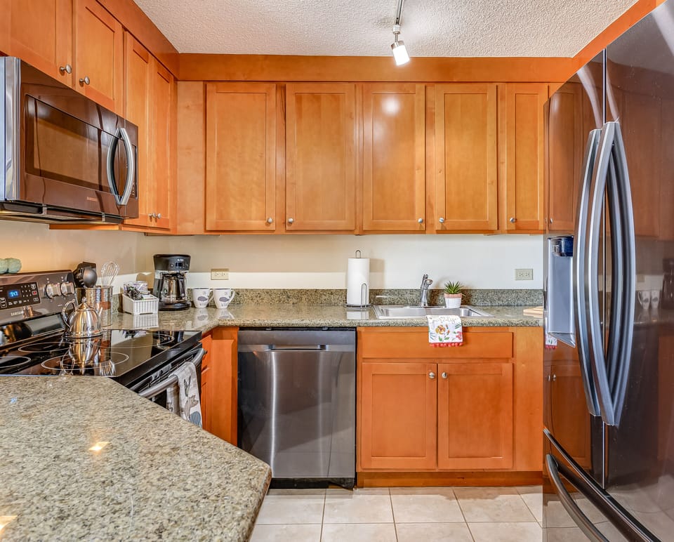 Kitchen with all new appliances
