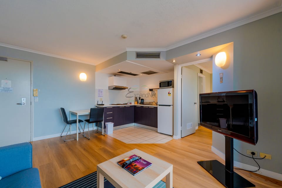 Superior Apartment, 1 Bedroom | Living area | TV