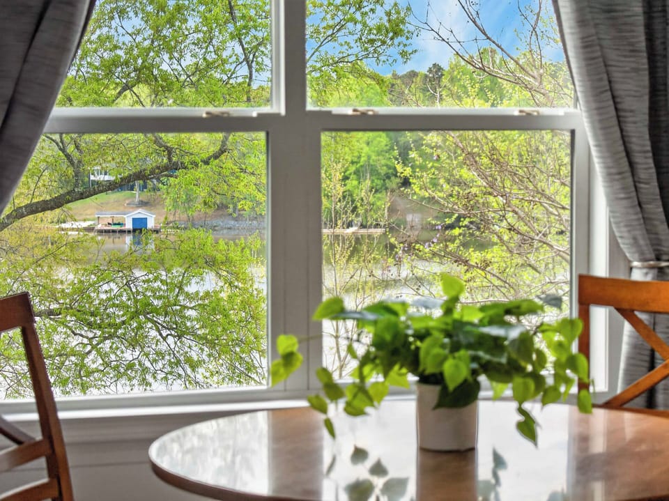 The view from the Upstairs Living Room