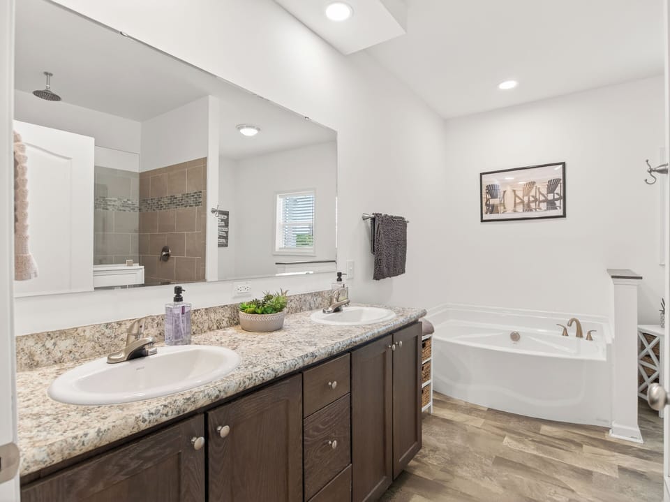 Master bathroom