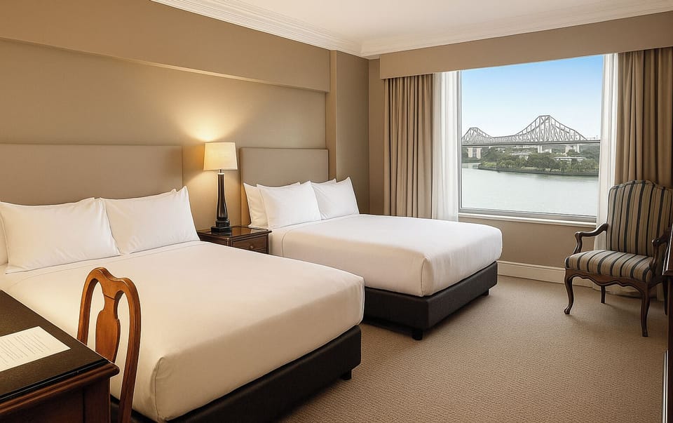 Superior Room Double Beds | In-room safe, desk, soundproofing, iron/ironing board