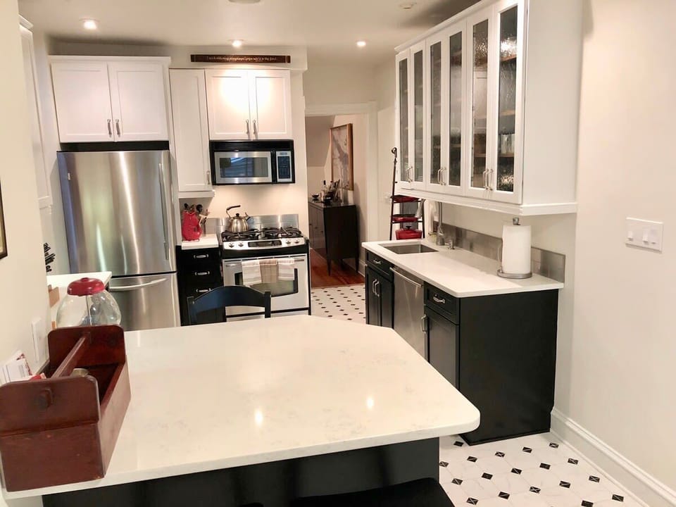 Plenty of counter space to whip up your favorite meals, or enjoy some local cuisine!