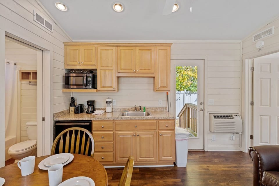 Whiteface cottage kitchenette