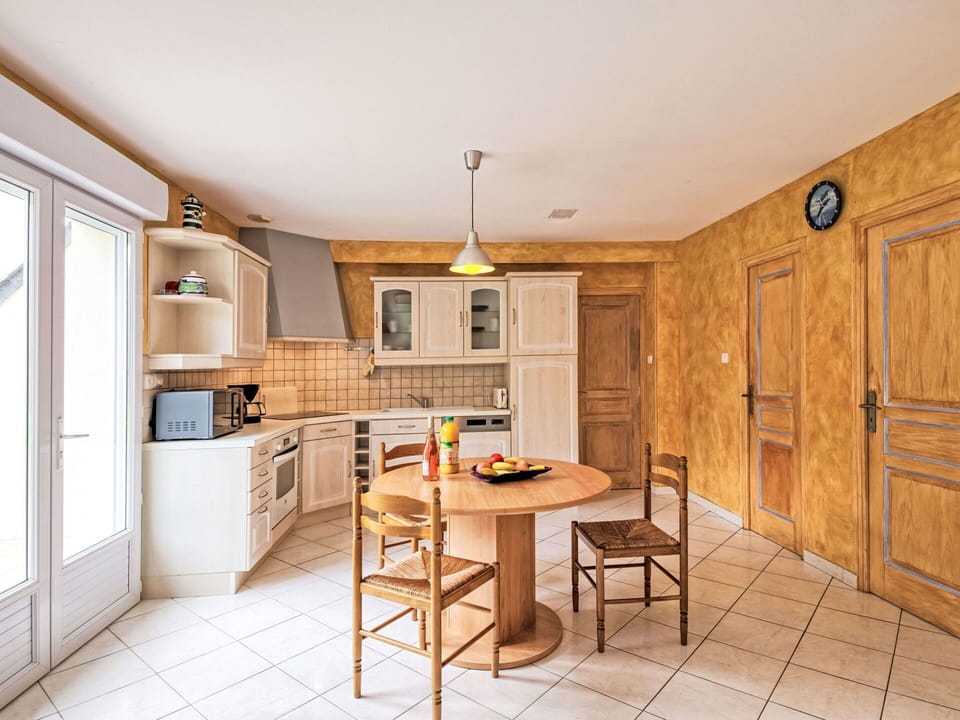Furniture, Cabinetry, Countertop, Table, Window, Kitchen, Chair, Wood, Interior Design, Floor