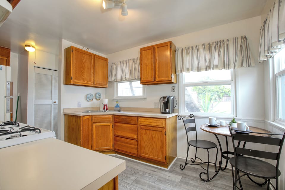 Kitchen from Living Room Entryway