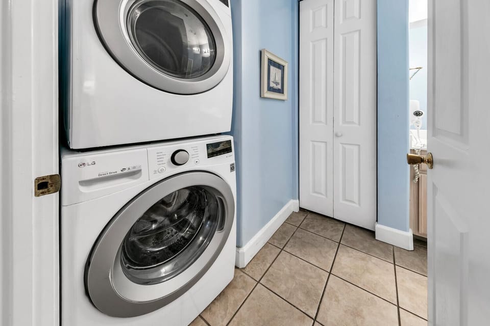 Washer and dryer