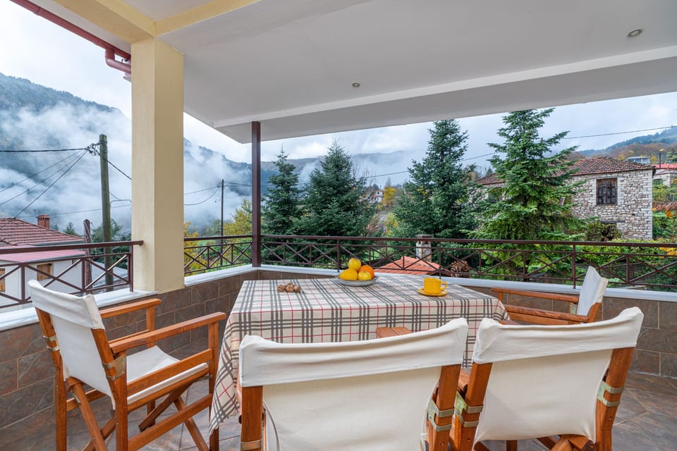 First-floor veranda