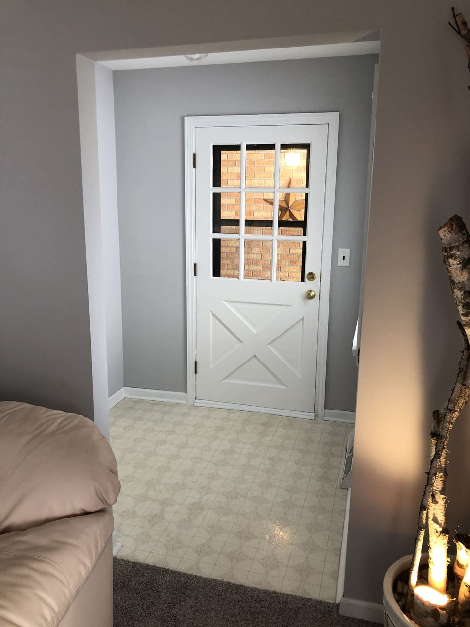 Front door entry way